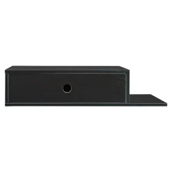 Étagère murale Stor 65 x 30 x 15 cm noir en.casa