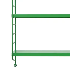 Étagère murale Strängnäs acier 50 x 60 x 15 cm vert pomme en.casa
