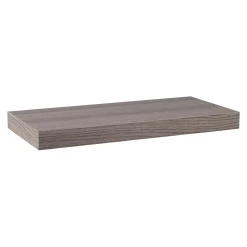 Étagère murale, étagère alvéolée, étagère en bois, étagère murale, noyer gris, 50x23x3,8 cm - Minerva