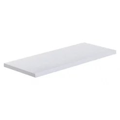 Étagère murale, étagère en bois, étagère murale, blanche, 56x23,7x2,3 cm - Smart