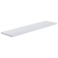 Étagère murale, étagère en bois, étagère murale, blanche, 96x23,7x2,3 cm - Smart
