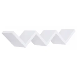 Étagère murale, étagère pour chambre d'enfant, étagère murale, blanche, 57x11x15,5 cm - Saetta