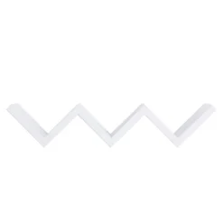 Étagère murale, étagère pour chambre d'enfant, étagère murale, blanche, 57x11x15,5 cm - Saetta
