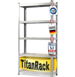 Étagère pour charge lourde, 180 x 90 x 30 cm Charge Max 875 kg