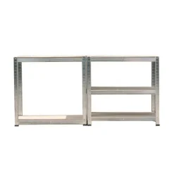 Étagère rayonnage modulable en métal, 5 étages, 175kg/par étagère