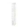 Étagère souple pour chaussures Compactor Neotex blanc 9 compartiments H. 100,5 cm