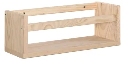 Étagères à épices en bois de pin 40cm