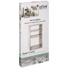 Étagères colonne 3 cases Effet chêne gris Mix N' Modul - 5Five