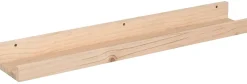Étagères pour cadres en bois de pin 80cm