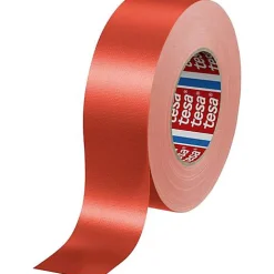 tesa 56359-00003-00 Gaffer Standard 25 m x 38 mm ruban adhésif toile9 rouge
