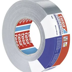 tesa STRONG 04663-00007-02 Ruban adhésif toile9 48 mm x 50 m argent