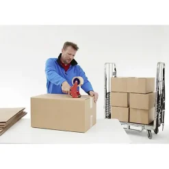 tesa tesapack 4124 ruban adhésif d'emballage PVC 50 mm x 66 m, transparent