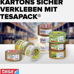 tesa Tesapack Eco&Strong 58154-00000-00 ruban d'emballage marron 66 m x 50 mm