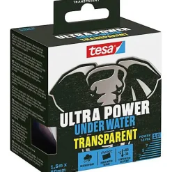 tesa Ultra Power Underwater 56481-00000-00 Bande de réparation 1,5 m x 50 mm transparent