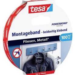 tesa ULTRA STRONG 77747-00000-00 - Ruban de montage double-face Powerbond 19 mm x 5000 mm