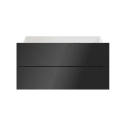 Tiroir anthracite brillant GoodHome Atomia H. 18,5 x L. 74,4 x P. 39 cm vendu par 2