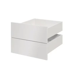 Tiroir blanc brillant GoodHome Atomia H. 18,5 x L. 49,7 x P. 50 cm vendu par 2