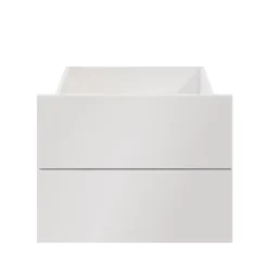 Tiroir blanc brillant GoodHome Atomia H. 18,5 x L. 49,7 x P. 50 cm vendu par 2