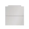 Tiroir blanc brillant GoodHome Atomia H. 18,5 x L. 37,2 x P. 30 cm vendu par 2