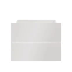 Tiroir blanc brillant GoodHome Atomia H. 18,5 x L. 49,7 x p 30 cm vendu par 2