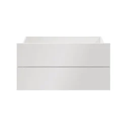 Tiroir blanc brillant GoodHome Atomia H. 18,5 x L. 74,4 x P. 39 cm vendu par 2