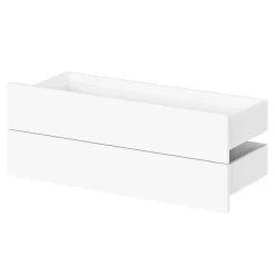 Tiroir blanc GoodHome Atomia L. 99,7 x P. 40 cm vendu par 2