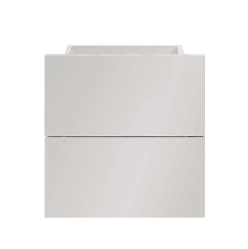 Tiroir blancs GoodHome Atomia H. 18,5 x L. 37,2 x P. 30 cm vendu par 2
