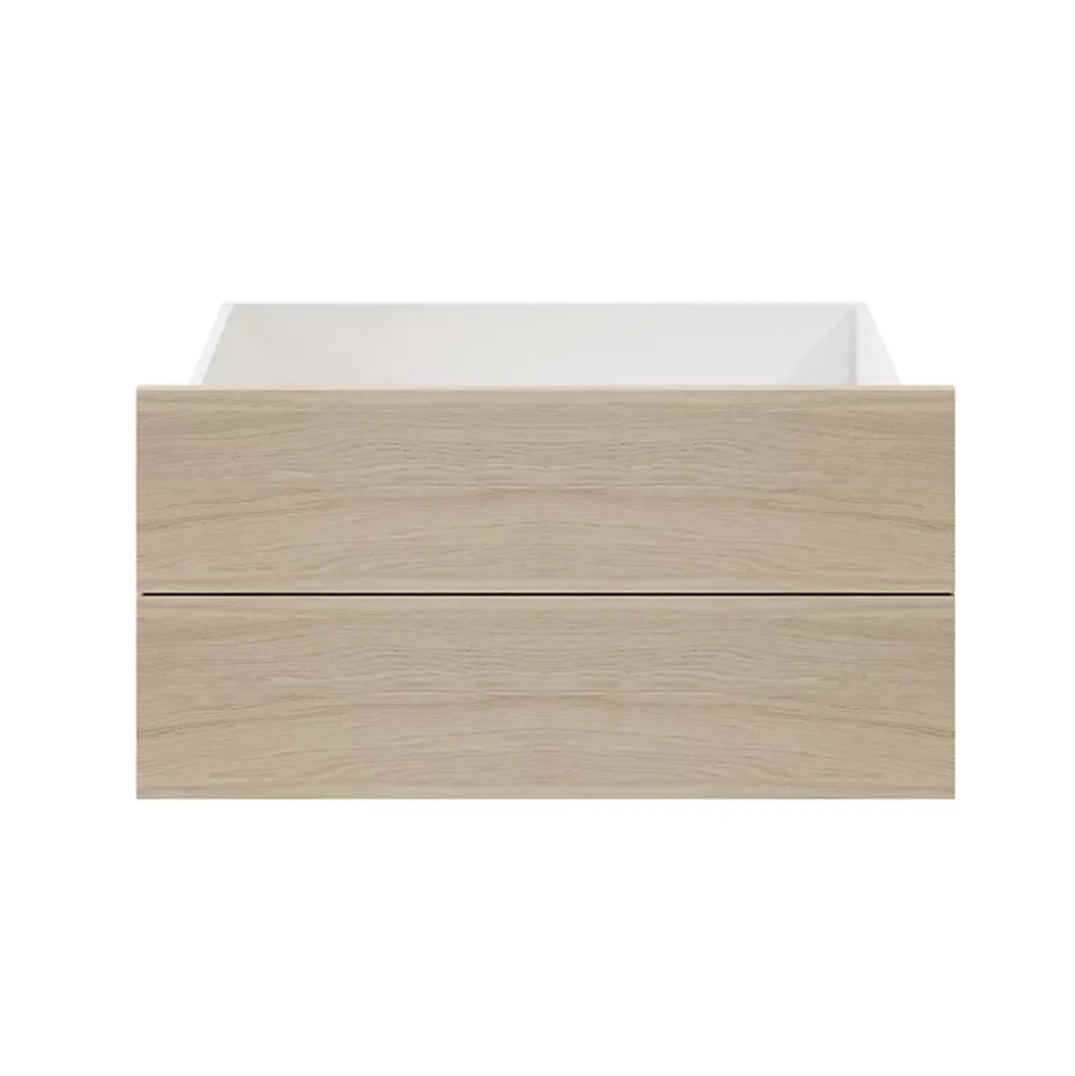 Tiroir effet chêne GoodHome Atomia H. 18,5 x L. 74,4 x p 50 cm vendu par 2