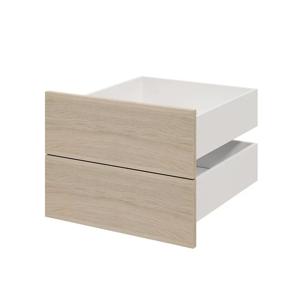 Tiroir effet chêne GoodHome Atomia H. 18,5 x L. 49,7 x p 50 cm vendu par 2