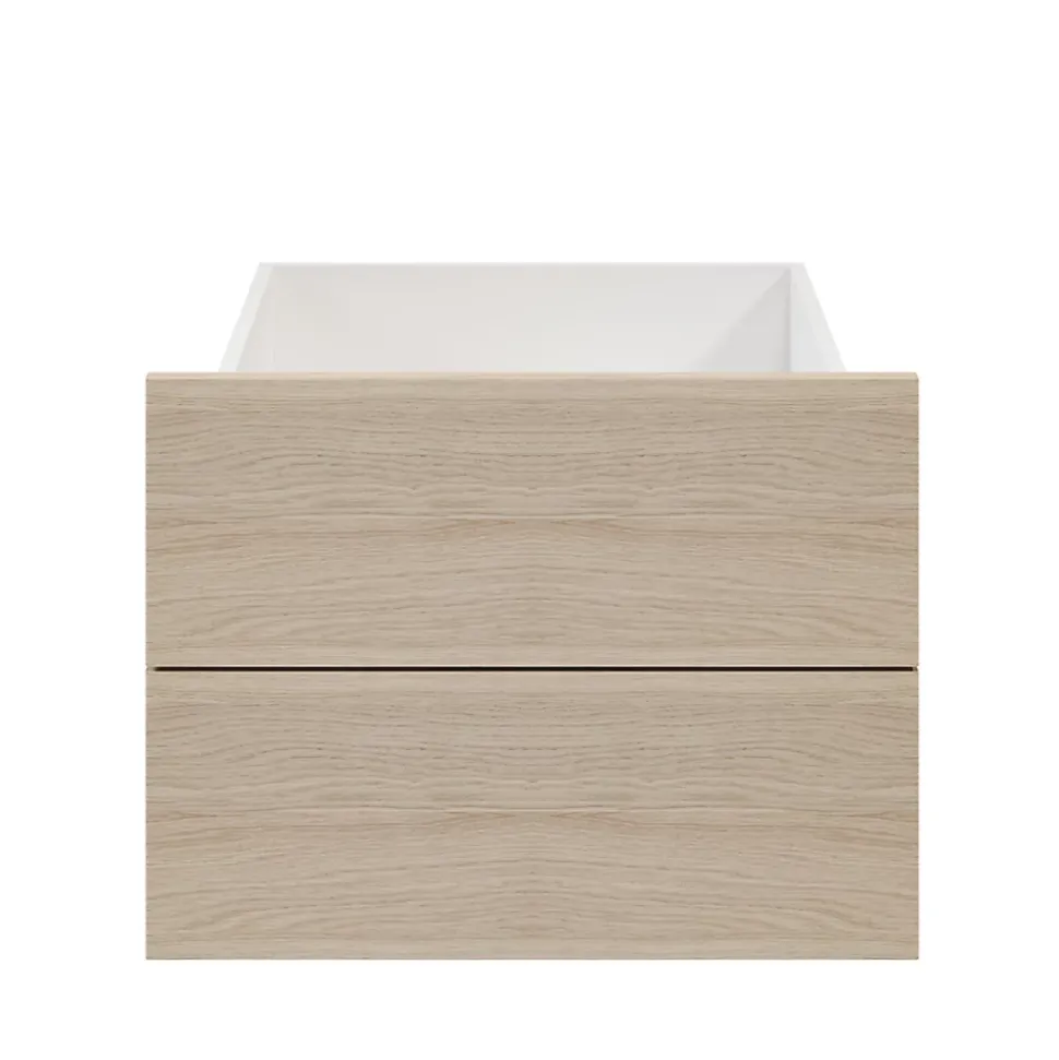 Tiroir effet chêne GoodHome Atomia H. 18,5 x L. 49,7 x p 50 cm vendu par 2