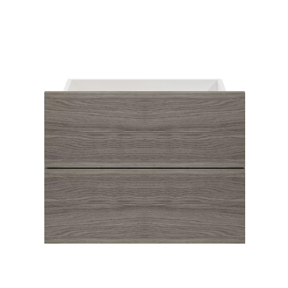 Tiroir effet chêne grisé GoodHome Atomia H. 18,5 x l. 49,7 x P. 30 cm vendu par 2