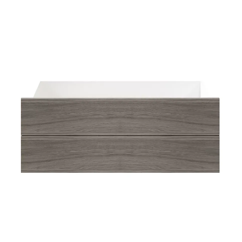 Tiroir effet chêne grisé GoodHome Atomia H. 18,5 x l. 99,7 x P. 50 cm vendu par 2