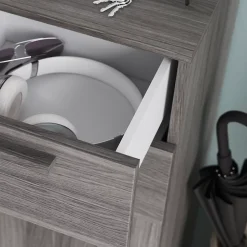 Tiroir effet chêne grisé GoodHome Atomia H. 18,5 x l. 74,4 x P. 50 cm vendu par 2