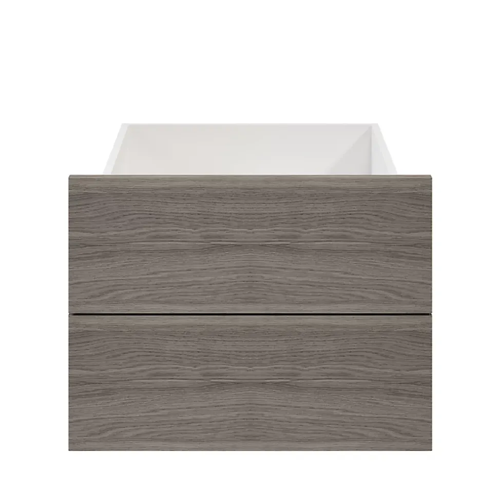 Tiroir effet chêne grisé GoodHome Atomia H. 18,5 x l. 49,7 x p 50 cm vendu par 2