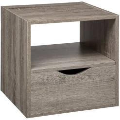 Tiroir et étagère 31cm Effet chêne gris Mix N' Modul - 5Five