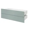 Tiroir GoodHome Atomia bleu aqua H. 18,5 x l. 99,7 x P. 39 cm vendu par 2
