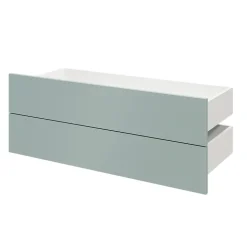 Tiroir GoodHome Atomia bleu aqua H. 18,5 x l. 99,7 x P. 39 cm vendu par 2