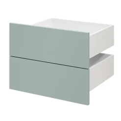 Tiroir GoodHome Atomia bleu aqua H. 18,5 x l. 49,7 x P. 39 cm vendu par 2