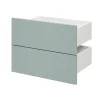 Tiroir GoodHome Atomia bleu aqua H. 18,5 x l. 49,7 x P. 30 cm vendu par 2