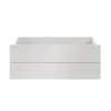 Tiroir GoodHome Atomia blanc brillant H. 18,45 x l. 99,7 x P. 40,9 cm vendu par 2