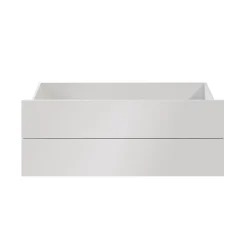 Tiroir GoodHome Atomia blanc brillant H. 18,45 x l. 99,7 x P. 40,9 cm vendu par 2