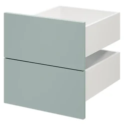 Tiroir GoodHome Atomia bleu aqua H. 18,5 x l. 37,2 x P. 39 cm vendu par 2