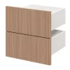 Tiroir GoodHome Atomia effet chêne chaud H. 18,5 x l. 37,2 x P. 30 cm vendu par 2