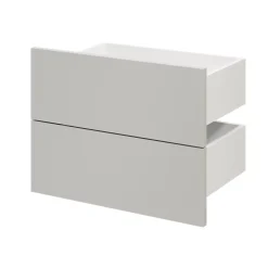 Tiroir GoodHome Atomia gris clair H. 18,5 x l. 49,7 x P. 30 cm vendu par 2
