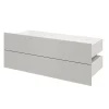 Tiroir GoodHome Atomia gris clair H. 18,5 x l. 99,7 x P. 39 cm vendu par 2