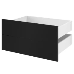 Tiroir GoodHome Atomia noir H. 18,45 x l. 74,7 x P. 51,7 cm vendu par 2