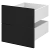 Tiroir GoodHome Atomia noir H. 18,45 x l. 37,2 x P. 40,7 cm vendu par 2