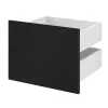 Tiroir GoodHome Atomia noir H. 18,45 x l. 49,7 x P. 40,7 cm vendu par 2