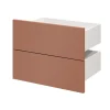 Tiroir GoodHome Atomia terracotta H. 18,5 x l. 49,7 x P. 30 cm vendu par 2