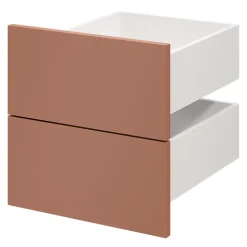 Tiroir GoodHome Atomia terracotta H. 18,5 x l. 37,2 x P. 39 cm vendu par 2